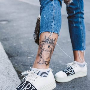 Rabbit tattoo