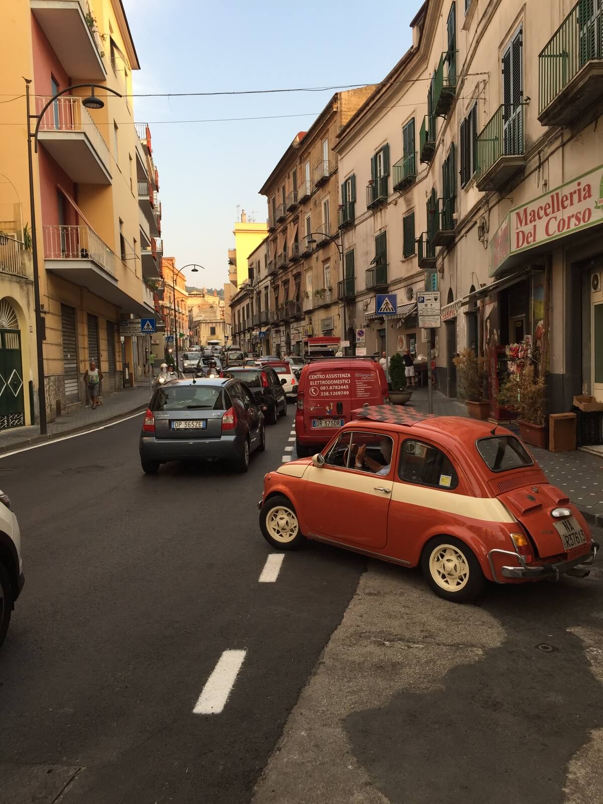 Fiat 500 old car in Meta