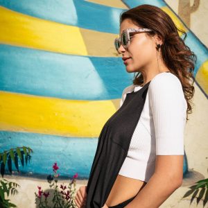Jumpsuit with crop top