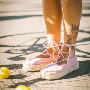 Pink sandals